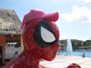 Spiderman Puerto Calgary PHC Traveling Hat